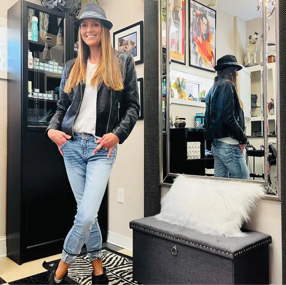 Kelly Melton in her salon